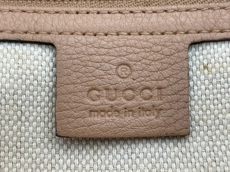 Gucci Soho 2Way Tote Shoulder Bag Canvas