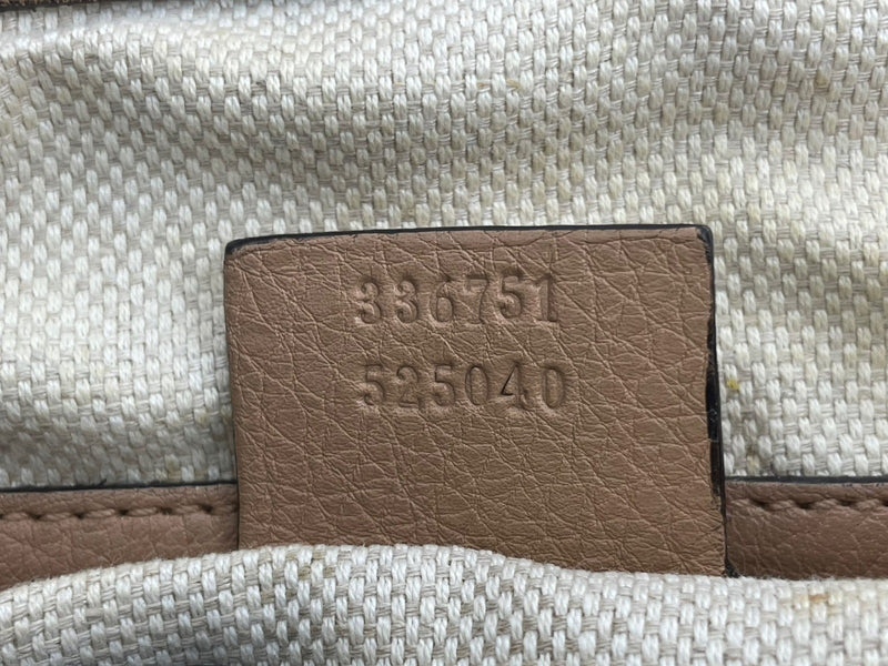 Gucci Soho 2Way Tote Shoulder Bag Canvas