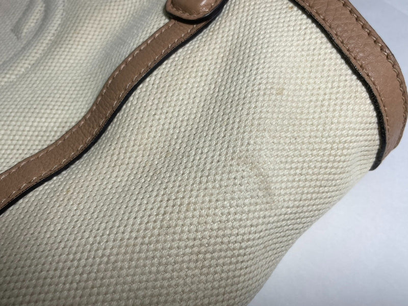 Gucci Soho 2Way Tote Shoulder Bag Canvas