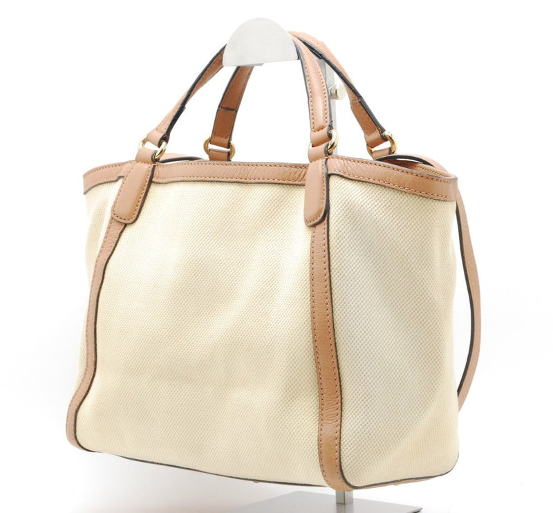 Gucci Soho 2Way Tote Shoulder Bag Canvas