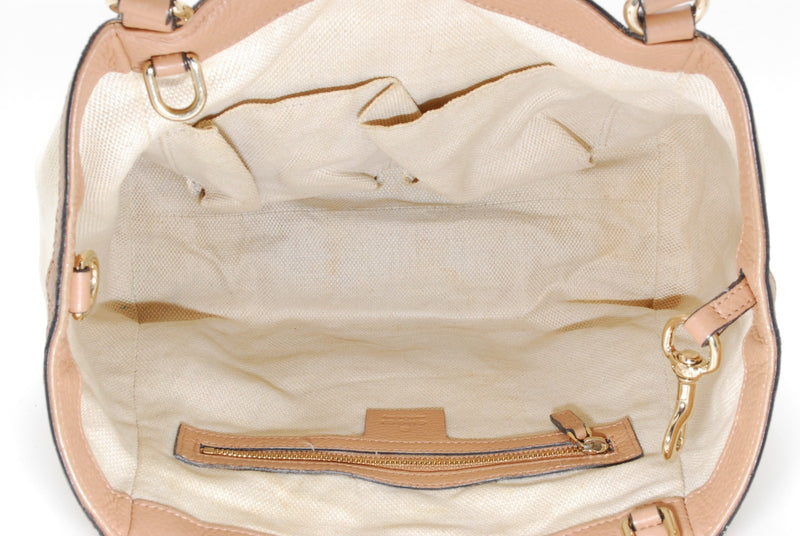 Gucci Soho 2Way Tote Shoulder Bag Canvas