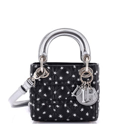 Christian Dior Lady Bag Star Print