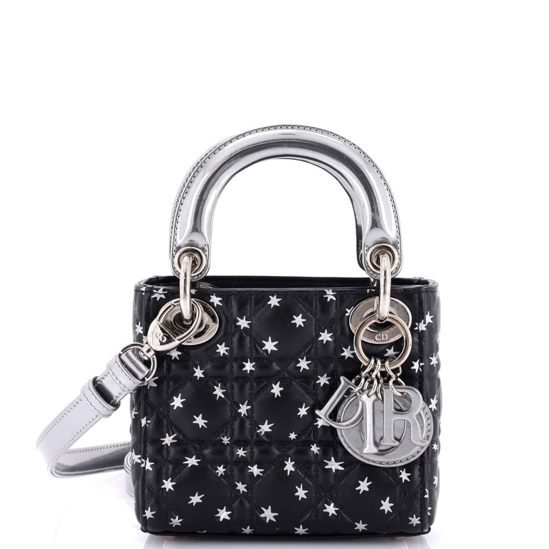 Christian Dior Lady Bag Star Print