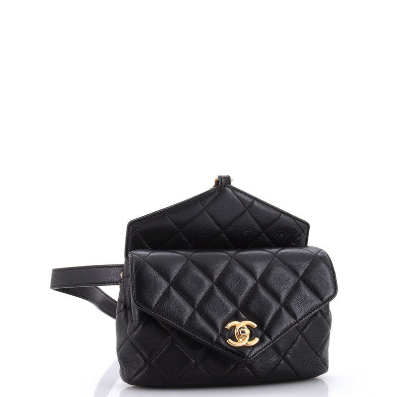 Chanel Carry With Chic Chain Flap Waist