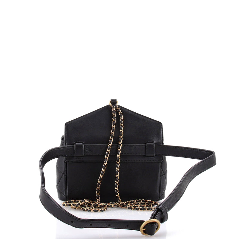 Chanel Carry With Chic Chain Flap Waist
