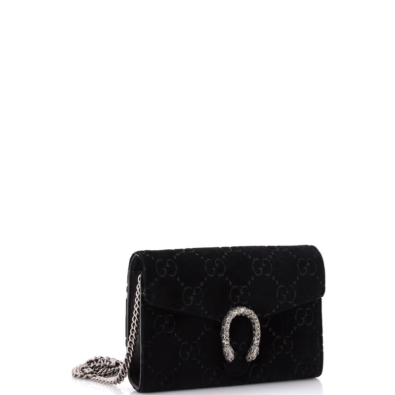 Gucci Dionysus Chain Wallet Gg Velvet