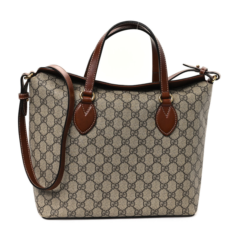 Gucci Gg Supreme Linea A Foldover Tote