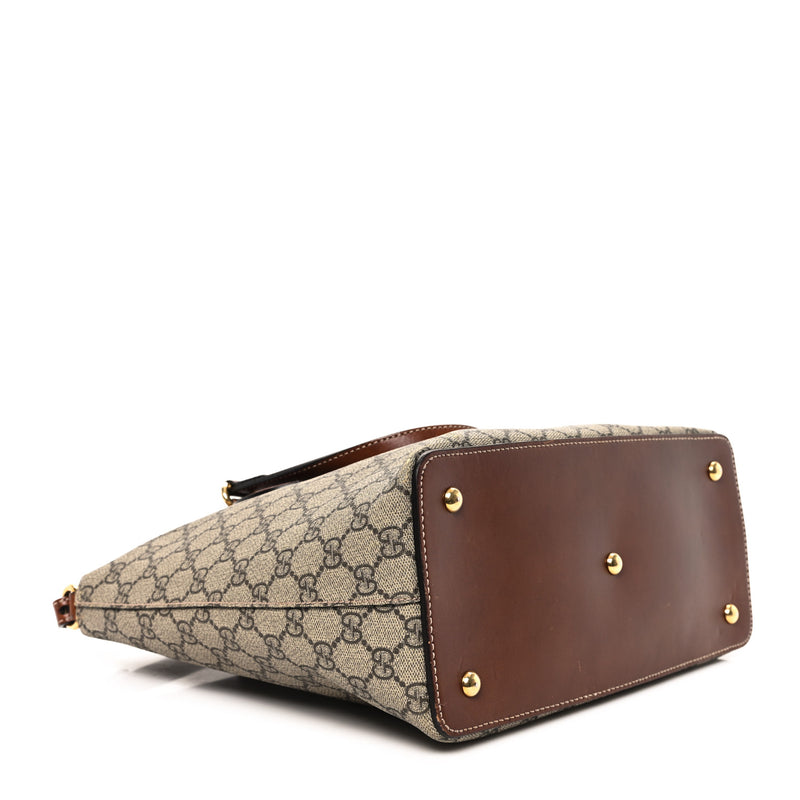 Gucci Gg Supreme Linea A Foldover Tote