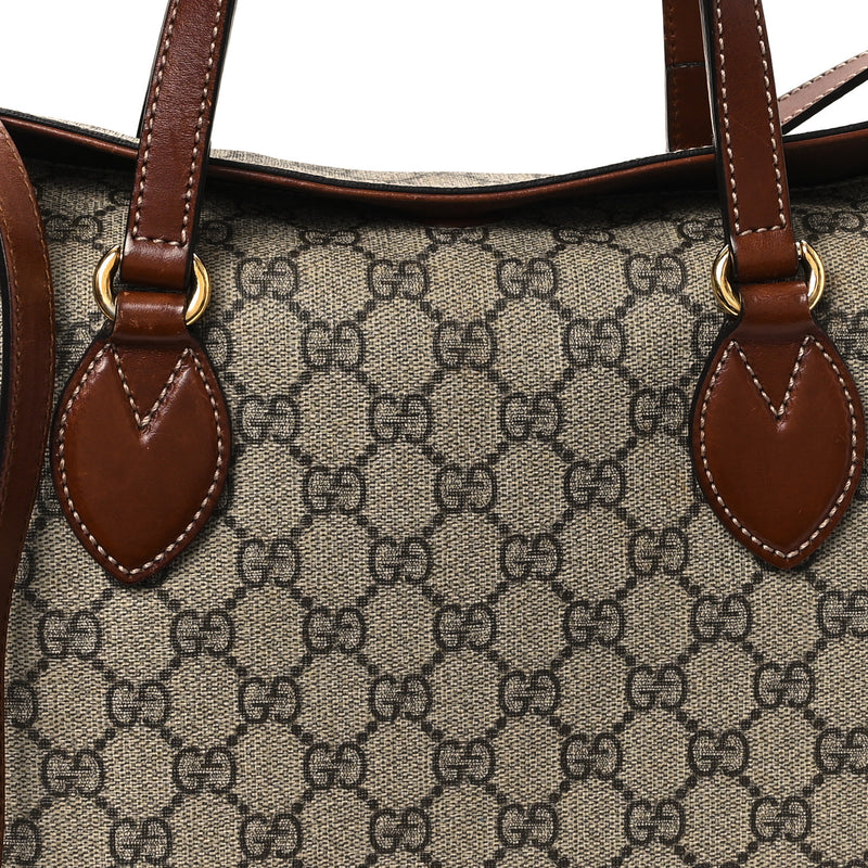 Gucci Gg Supreme Linea A Foldover Tote