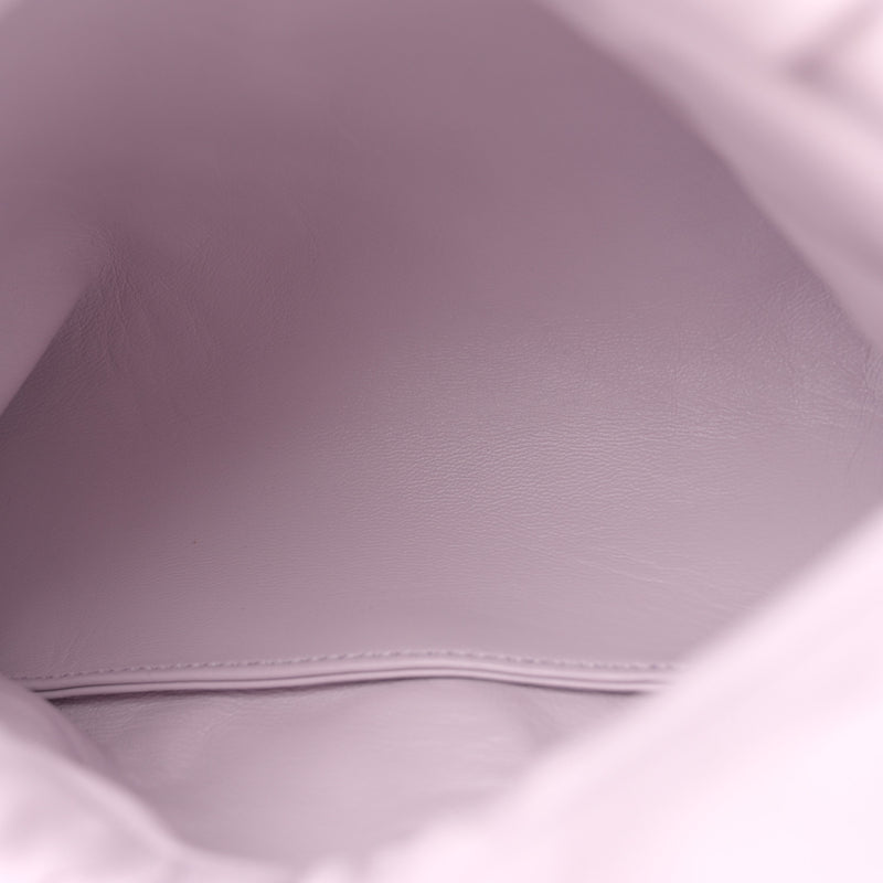 Burberry Lambskin Rose Clutch Haze