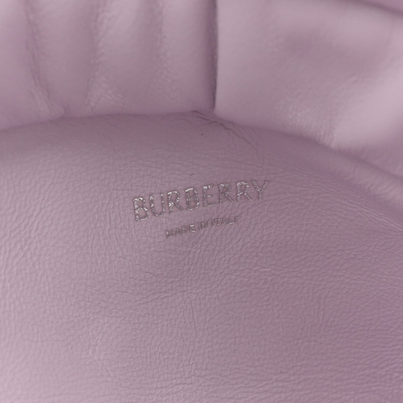 Burberry Lambskin Rose Clutch Haze