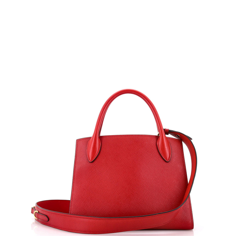 Prada Monochrome Tote Saffiano With City