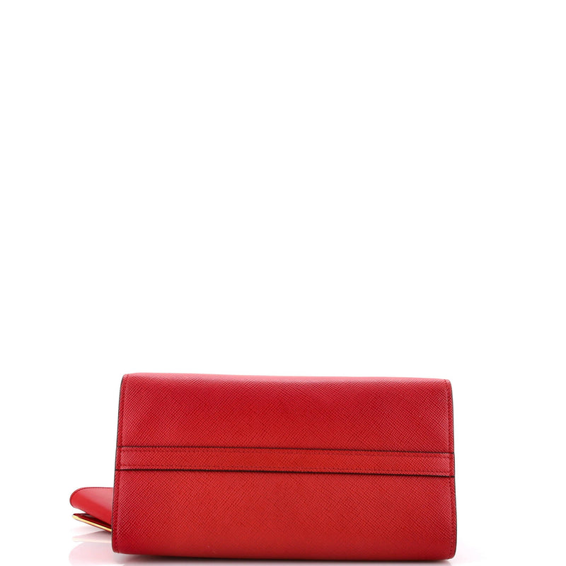 Prada Monochrome Tote Saffiano With City