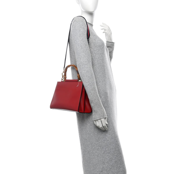 Gucci Nappa Bamboo Web Small Nymphaea