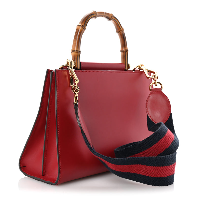 Gucci Nappa Bamboo Web Small Nymphaea