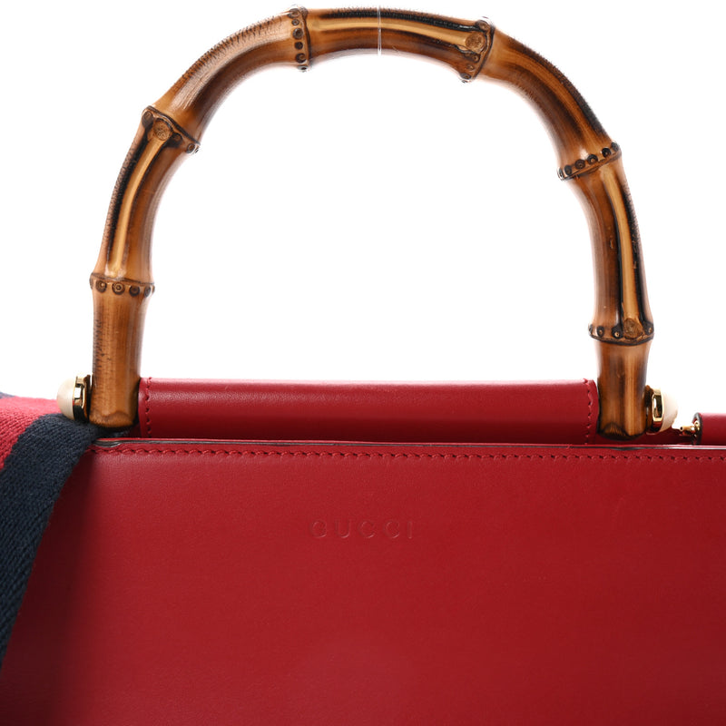 Gucci Nappa Bamboo Web Small Nymphaea