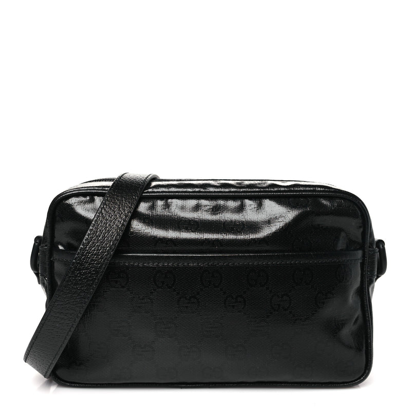 Gucci Gg Crystal Mini Shoulder Bag Black
