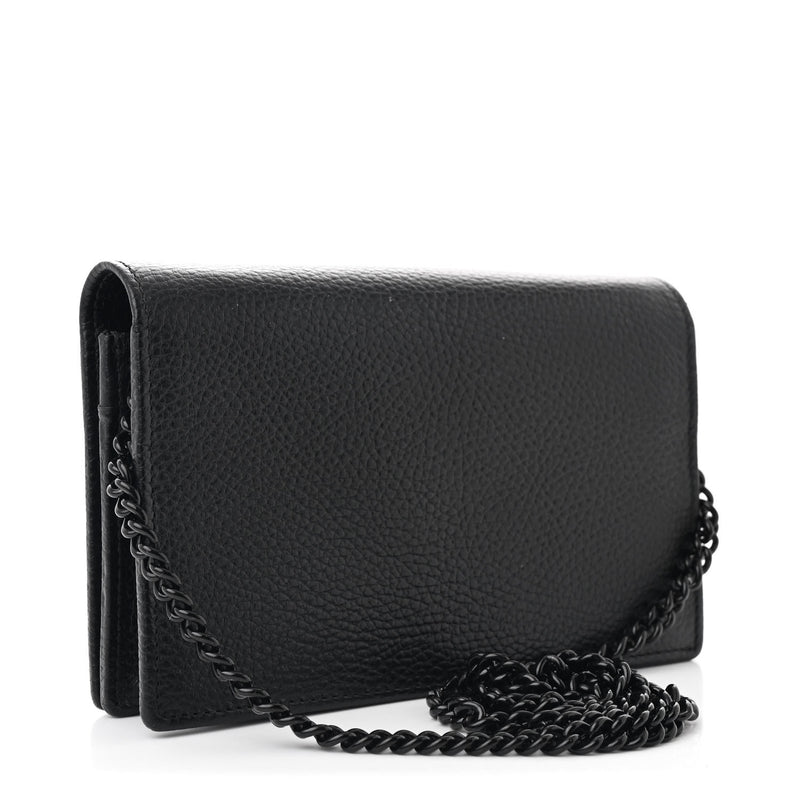 Gucci Dollar Calfskin Enamel Monochrome