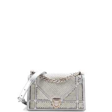 Christian Dior Diorama Flap Bag Beaded