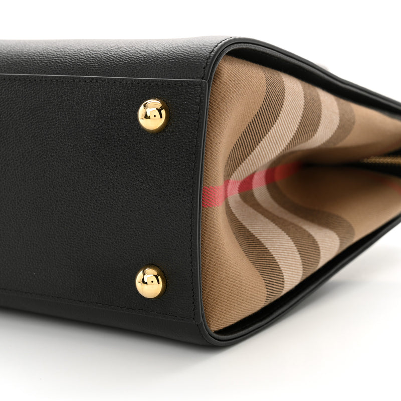 Burberry Calfskin Mega Check Small