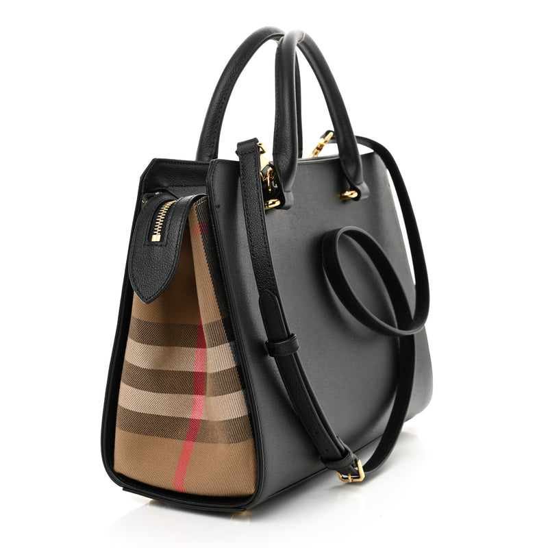 Burberry Calfskin Mega Check Small