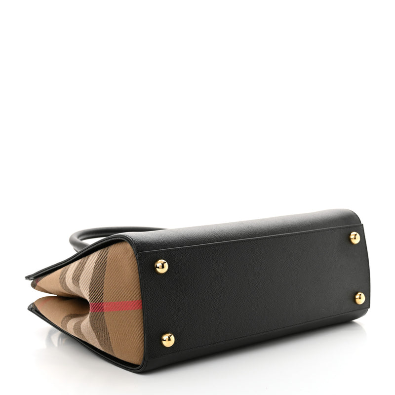 Burberry Calfskin Mega Check Small