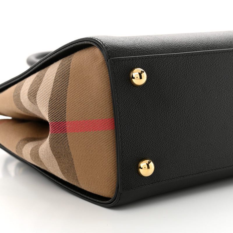 Burberry Calfskin Mega Check Small