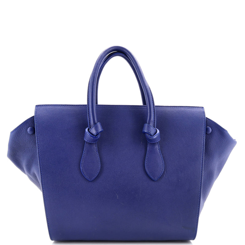 Celine Tie Knot Tote Grainy Leather