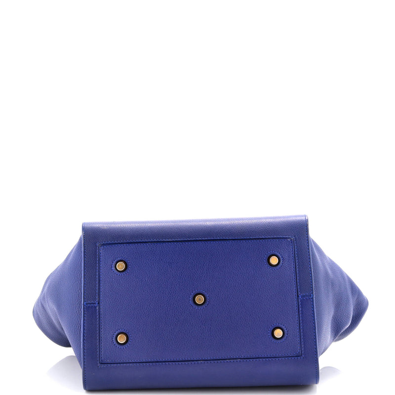 Celine Tie Knot Tote Grainy Leather