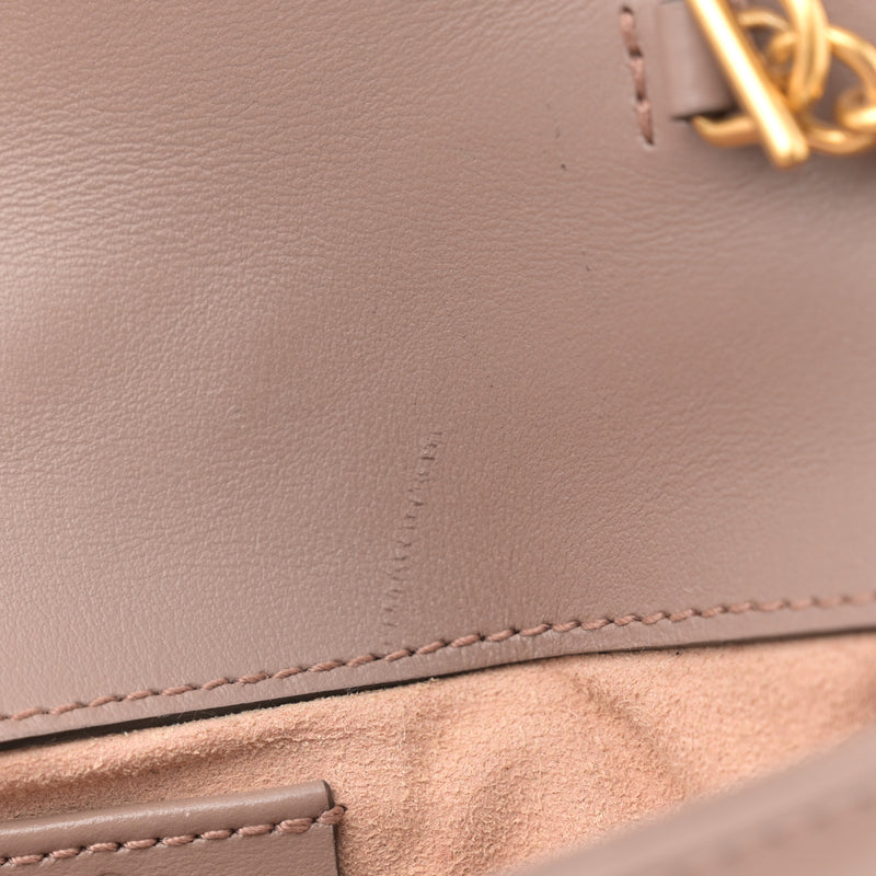 Gucci Calfskin Matelasse Super Mini Gg