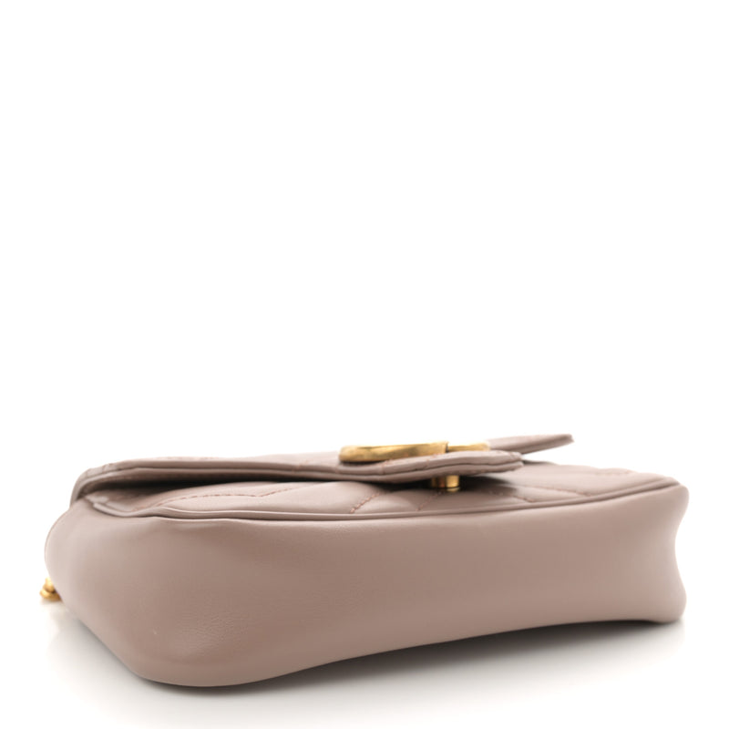 Gucci Calfskin Matelasse Super Mini Gg
