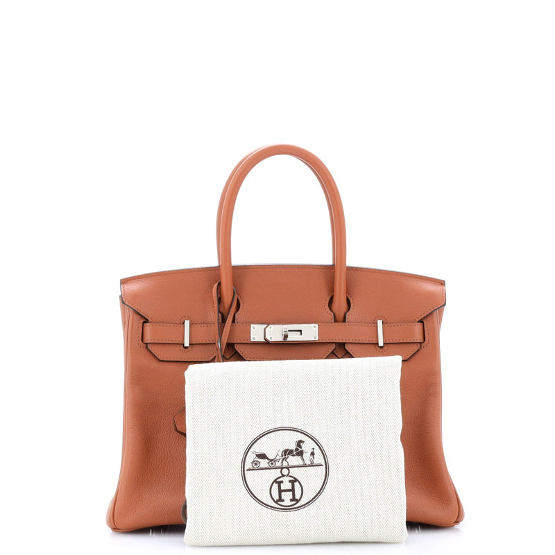 Hermes Birkin Handbag Cuivre Novillo