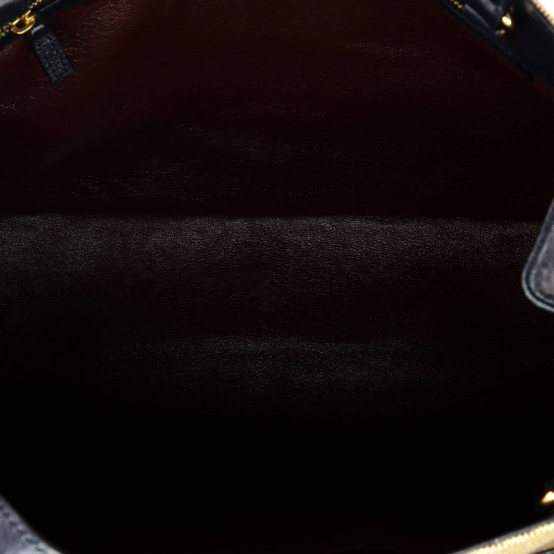 Gucci Horsebit Tote Canvas And Leather