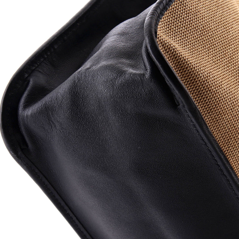 Gucci Horsebit Tote Canvas And Leather