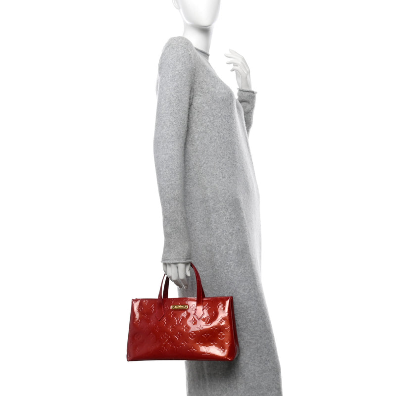 Louis Vuitton Vernis Wilshire Pm Pomme