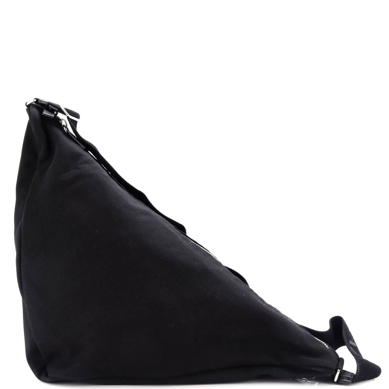 Prada Triangle Logo Zip Crossbody Bag