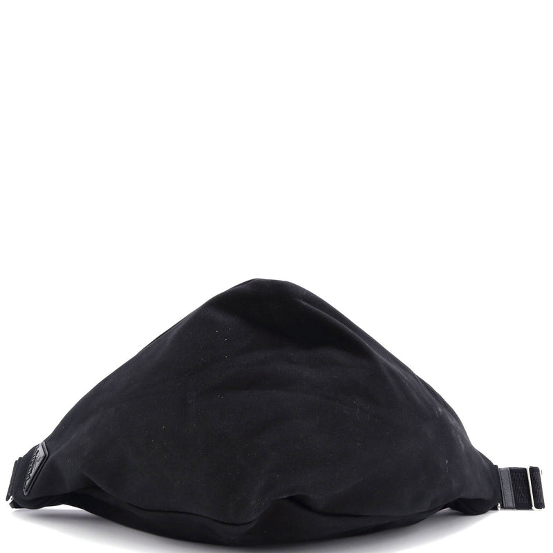 Prada Triangle Logo Zip Crossbody Bag