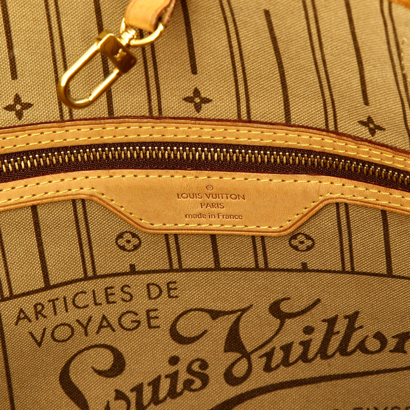 Louis Vuitton Neverfull Tote Canvas Mm