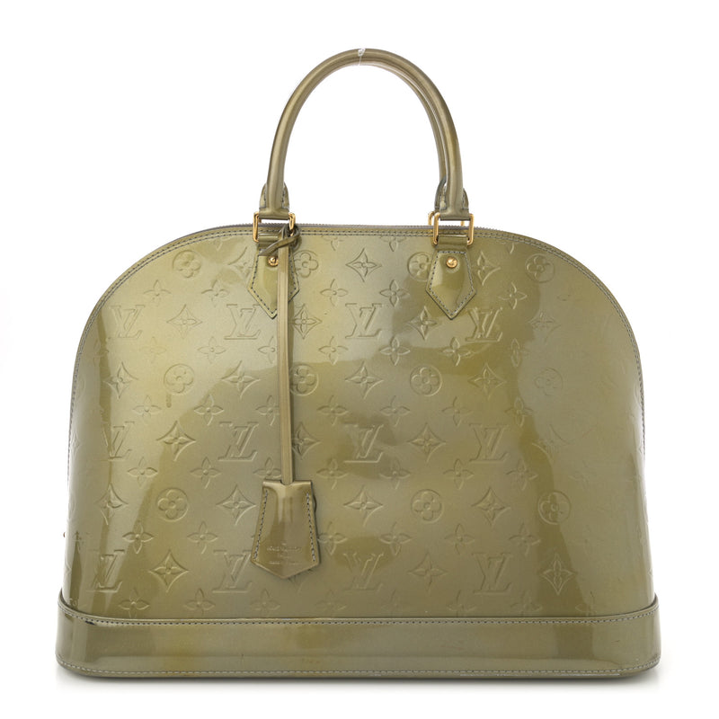 Louis Vuitton Vernis Alma Gm Gris Art