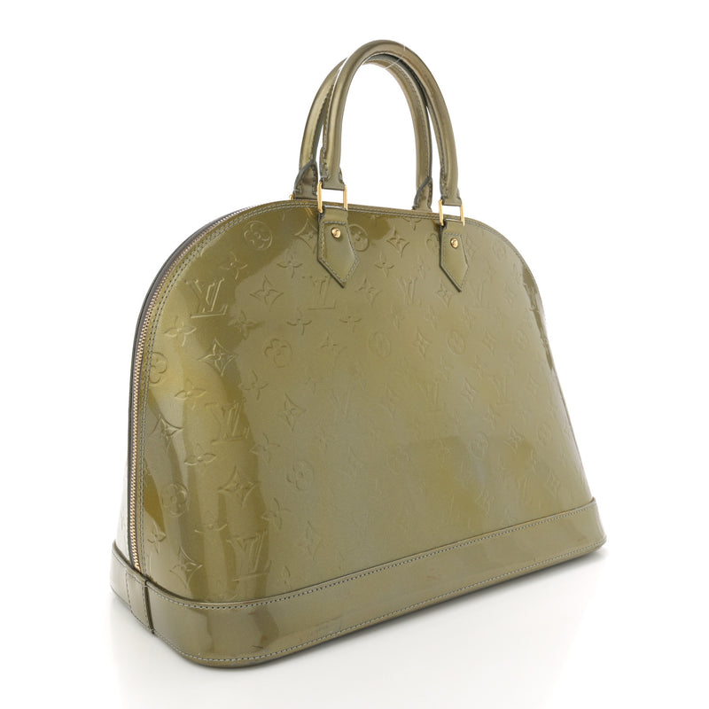 Louis Vuitton Vernis Alma Gm Gris Art