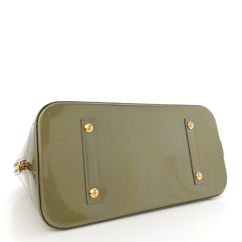 Louis Vuitton Vernis Alma Gm Gris Art