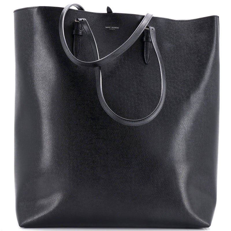 Saint Laurent Belted Open Tote Leather