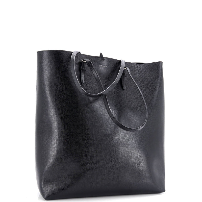 Saint Laurent Belted Open Tote Leather