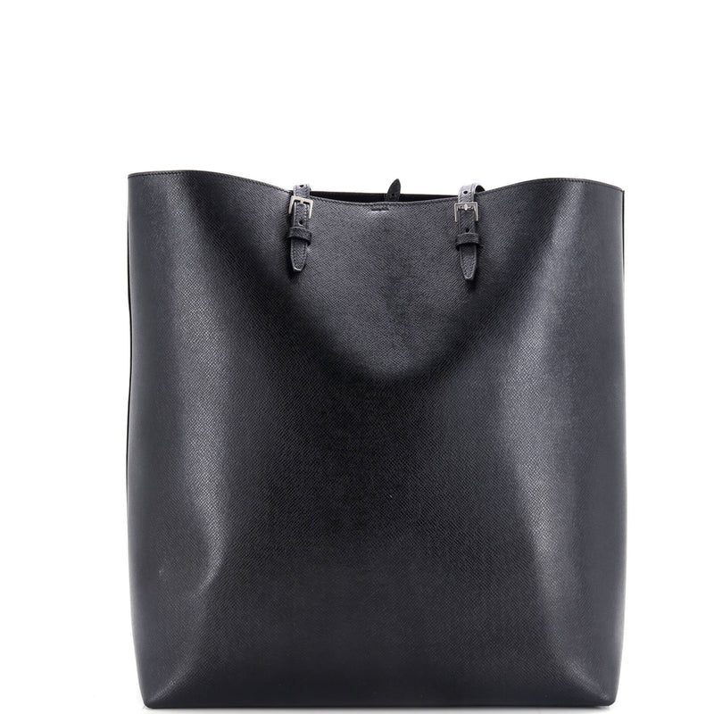 Saint Laurent Belted Open Tote Leather