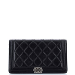 Chanel Boy Wallet On Chain Quilted