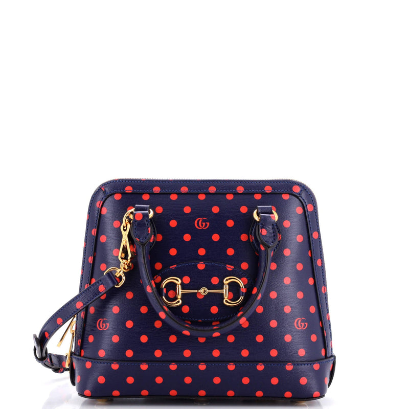Gucci Horsebit Top Handle Bag Printed
