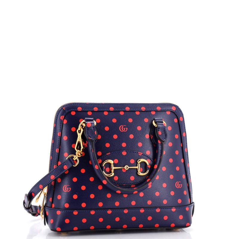 Gucci Horsebit Top Handle Bag Printed