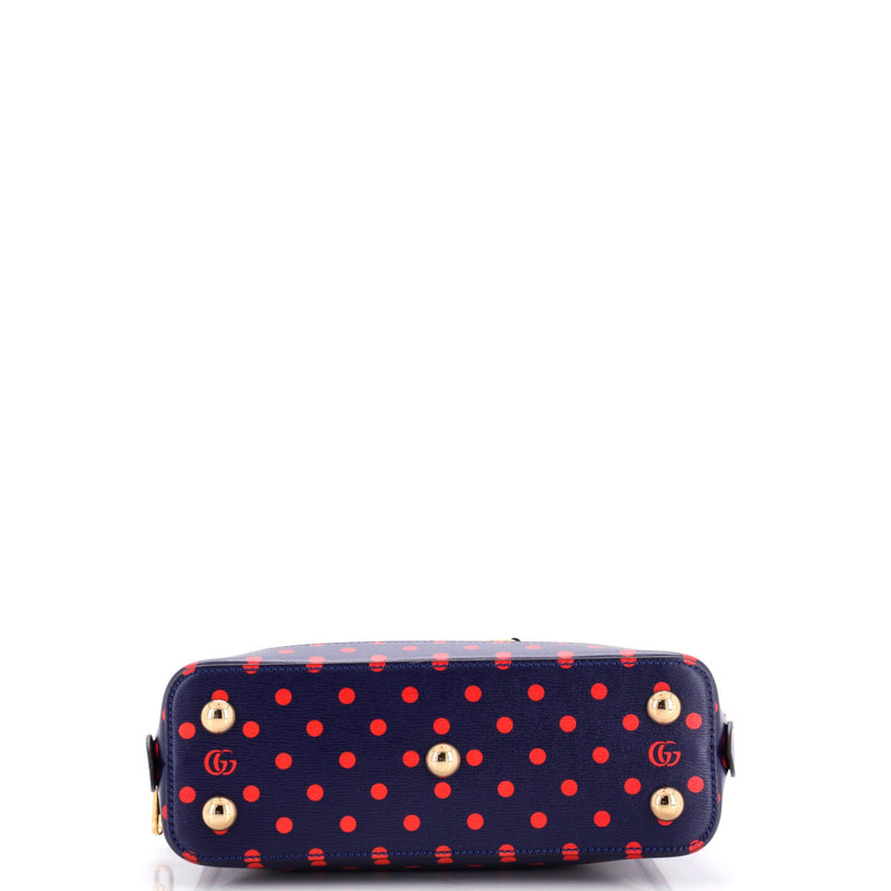 Gucci Horsebit Top Handle Bag Printed