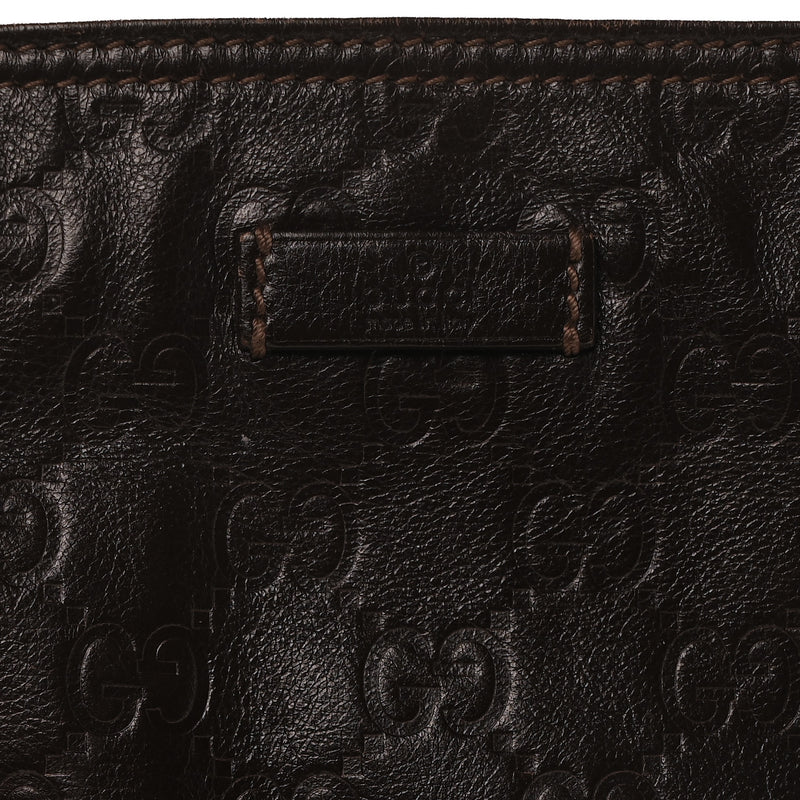 Gucci Guccissima Small Flat Messenger