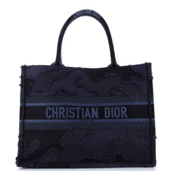 Christian Dior Book Tote Camouflage